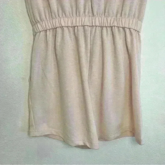 Wasabi + Mint Women’s Light Pink Short Romper Size Small - Picture 6 of 10